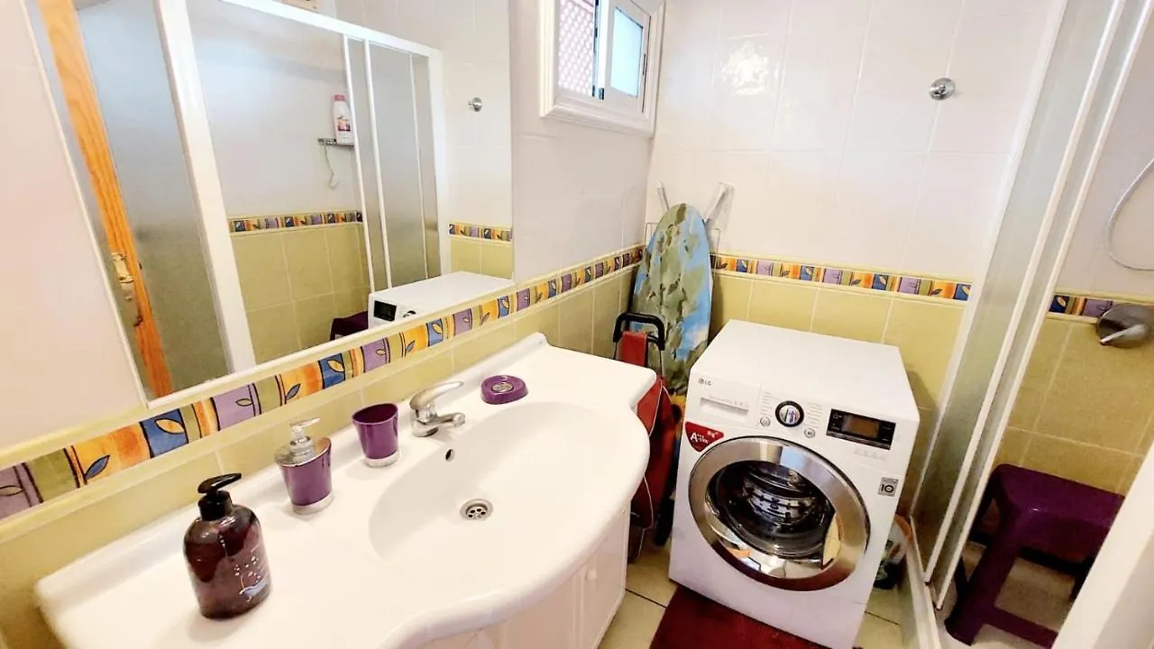 First Line Los Geranios Ocean View Apartment Air Conditioned 50 M From La Pinta Beach Costa Adeje  Spain